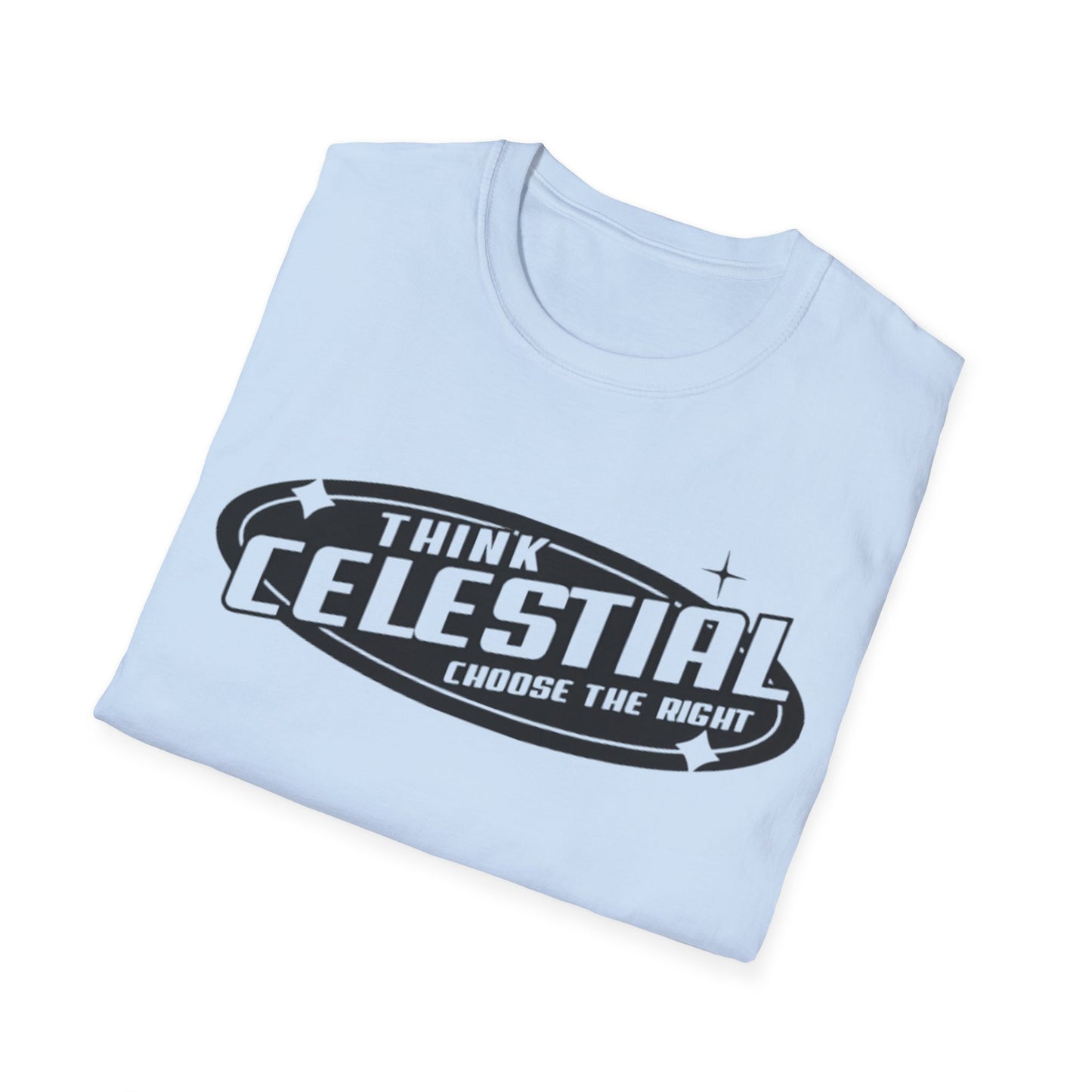 Unisex Softstyle Think Celestial Retro 2 T-Shirt