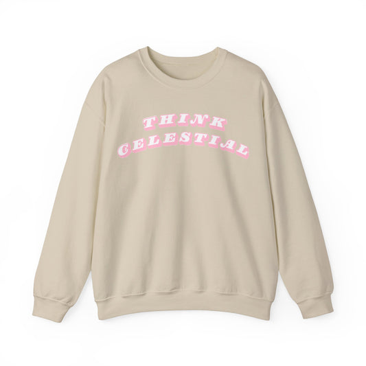 Unisex Heavy Blend™ Think Celestial Barbie Crewneck Sweatshirt