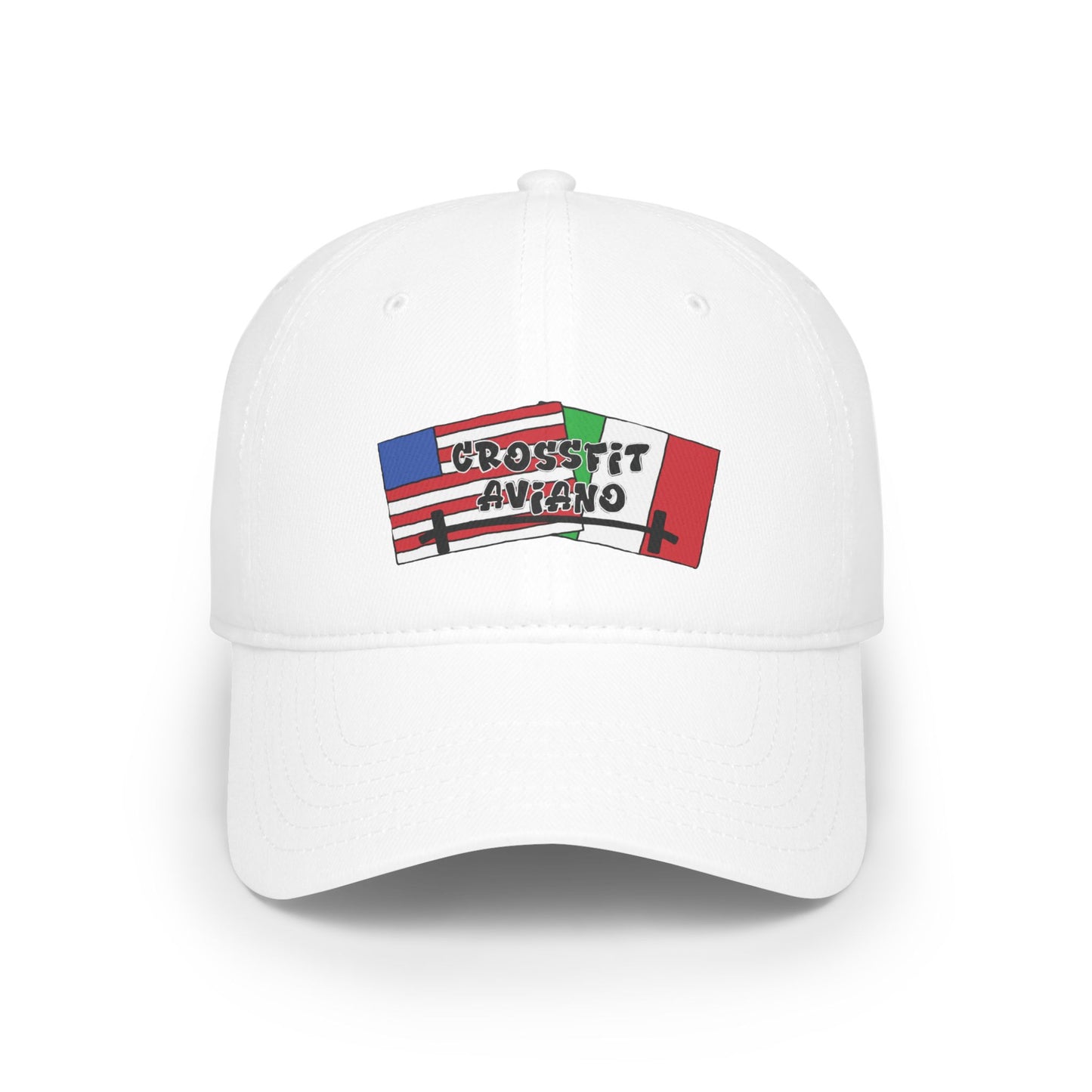 Low Profile CrossFit Aviano Flags Baseball Cap