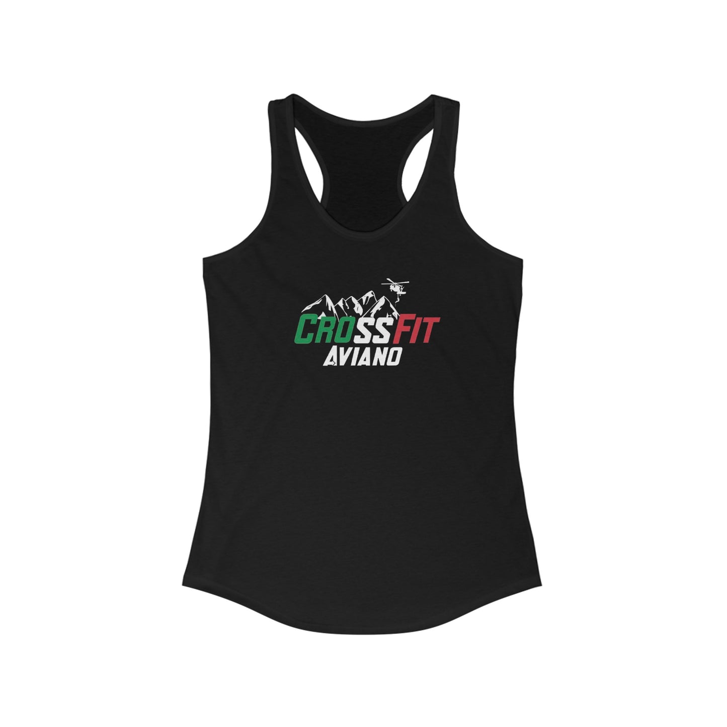 Women's Ideal CrossFit Aviano Mountains Racerback Tank