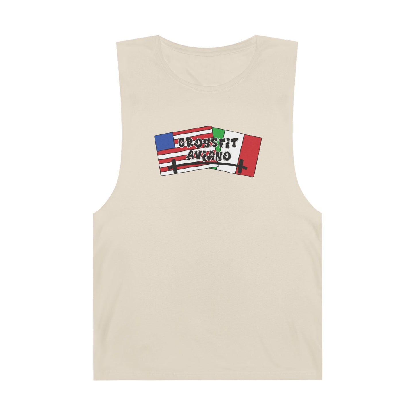 Unisex Barnard CrossFit Aviano Flags Tank