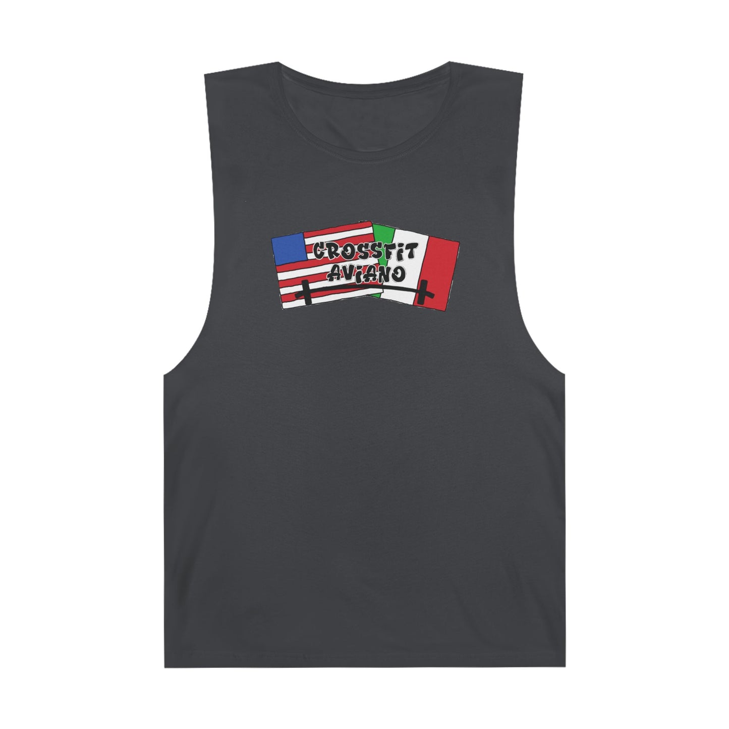 Unisex Barnard CrossFit Aviano Flags Tank