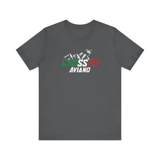 Unisex Jersey CrossFit Aviano Mountains Short Sleeve Tee