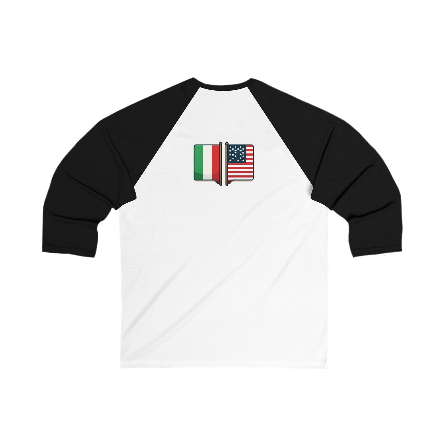 Unisex 3\4 Sleeve CrossFit Aviano Baseball Tee