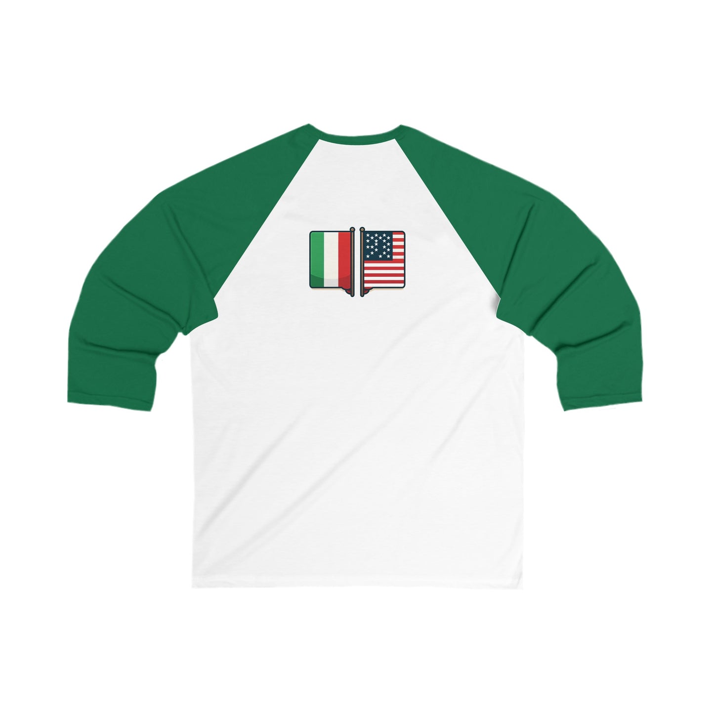 Unisex 3\4 Sleeve CrossFit Aviano Baseball Tee