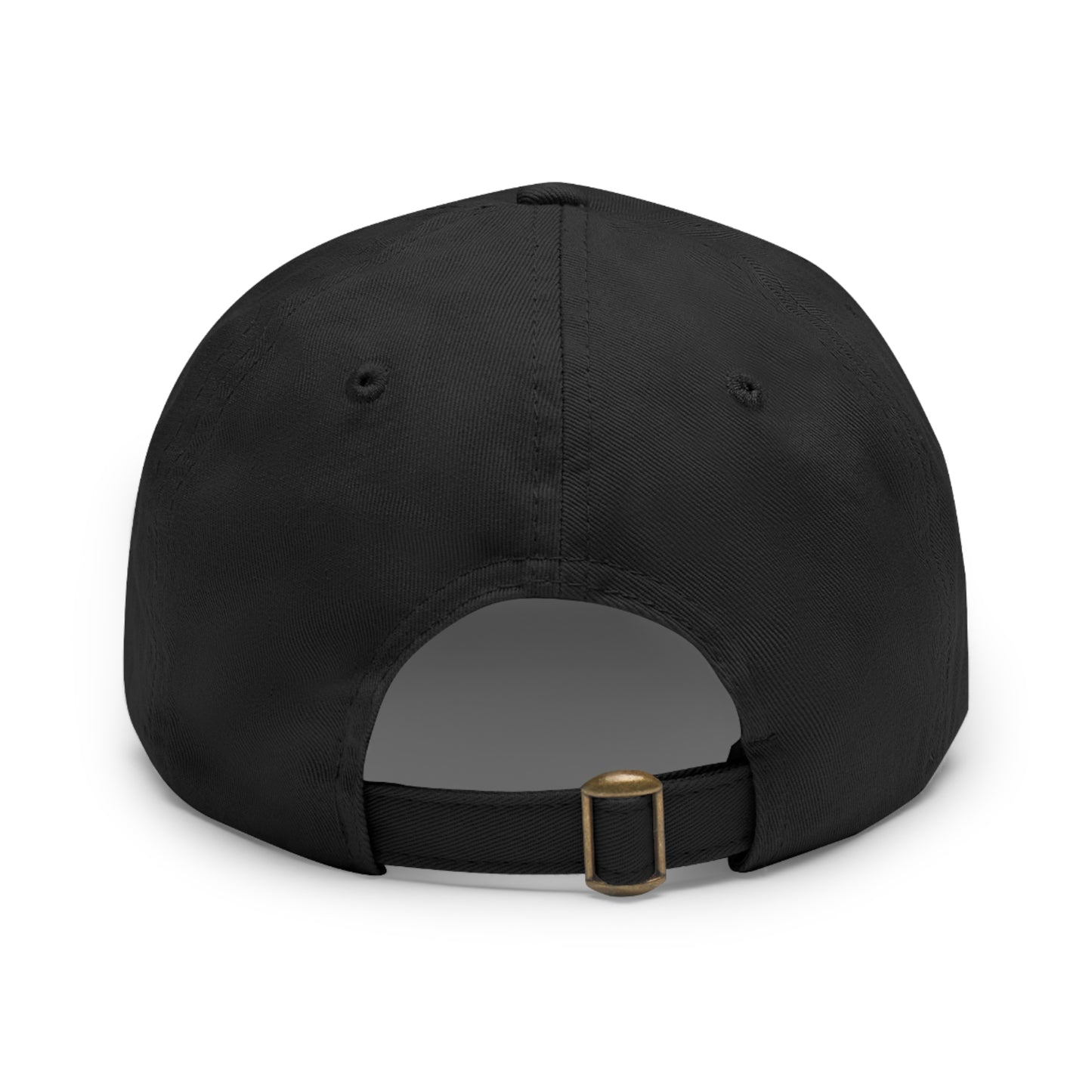 Think Celestial Retro Dad Hat with Leather Patch (Round)